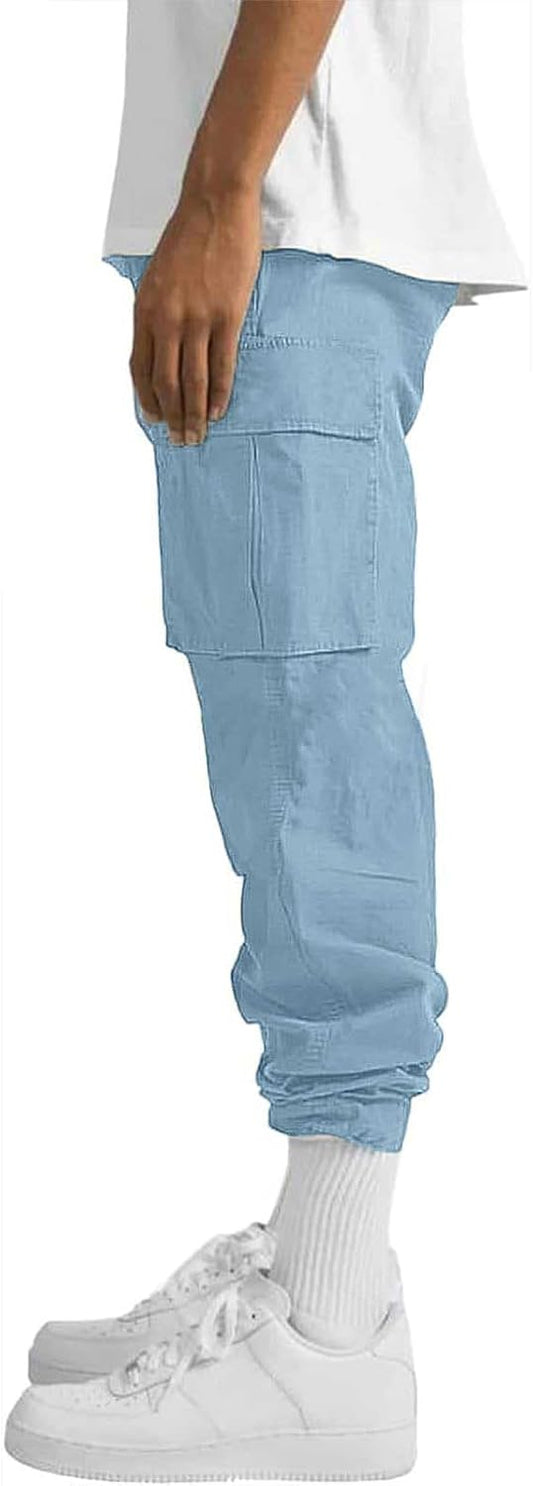 HUNGSON Mens Cargo Pants for Men