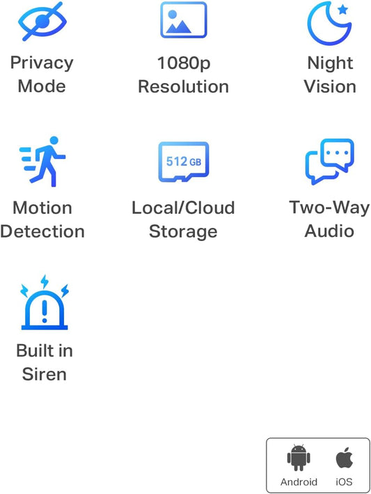 Tapo TP-Link C100 1080P Indoor Security Camera