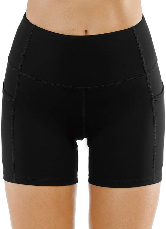THE GYM Women's High-Waist Workout Shorts