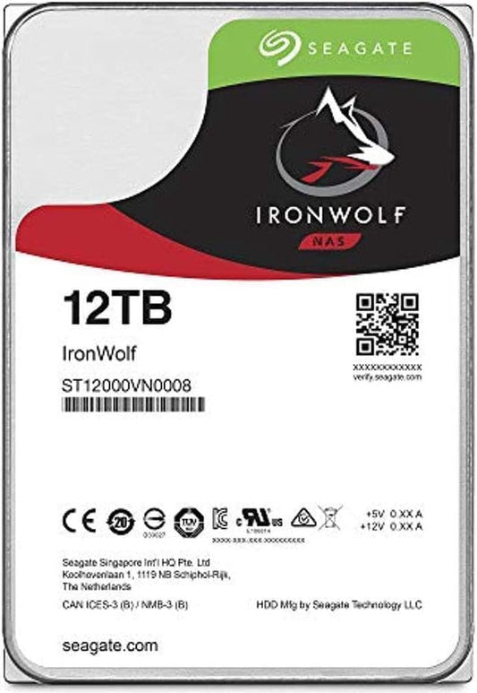 Seagate IronWolf 12TB NAS Internal HDD