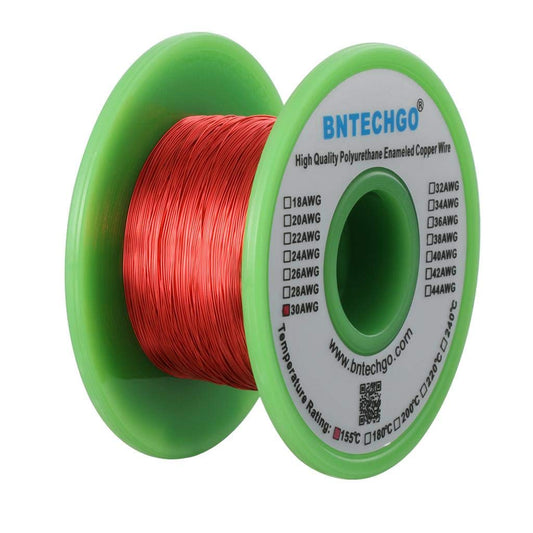 BNTECHGO 30 AWG Enameled Copper Wire