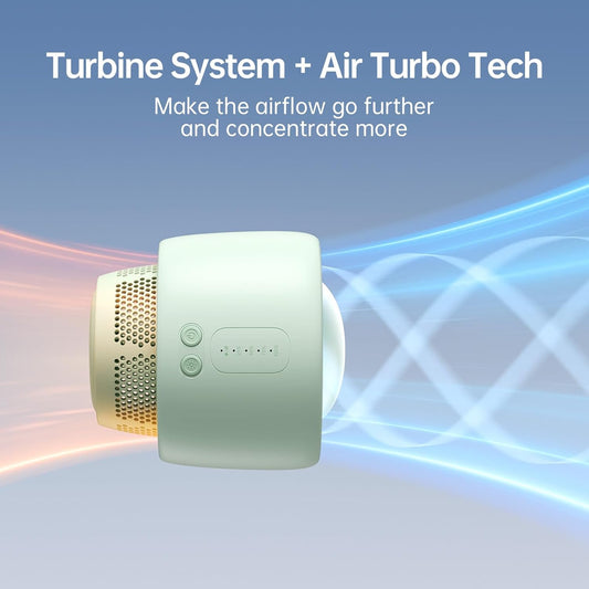 JISULIFE Stroller Fan Baby Large Battery Rechargeable Portable