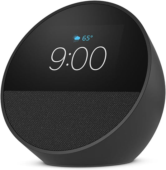 Amazon Echo Spot Smart Alarm Clock with Alexa
