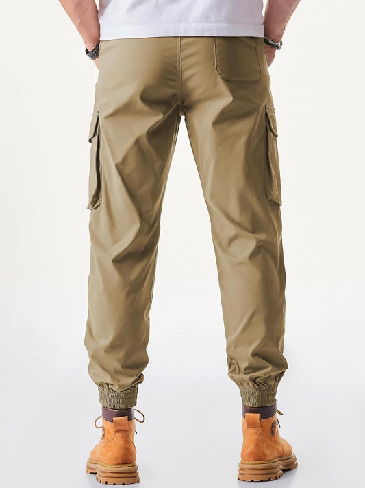 JMIERR Men's Casual Cargo Joggers Pants