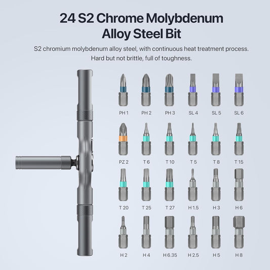 24-in-1 Magnetic Screwdriver Set