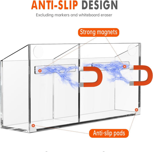 BEYGORM Magnetic Dry Erase Marker Holder