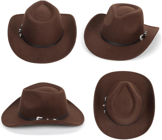 Kids-Cowboy-Bull-Head-Hats Boys Girls Western-HatsToddler