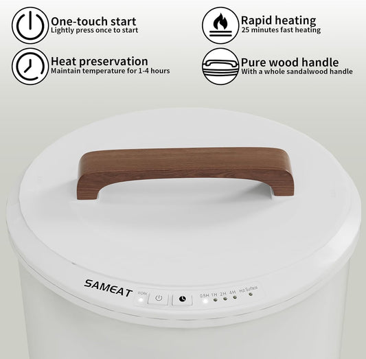 SAMEAT Heated Towel Warmer for Bathroom