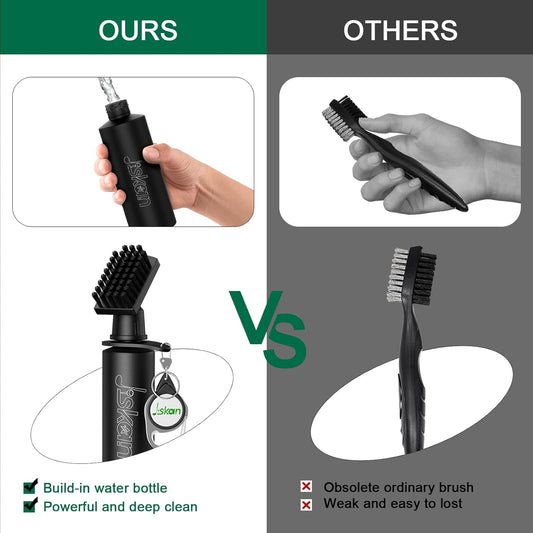 Pro Golf Club Brush Cleaner with Retainer Clip