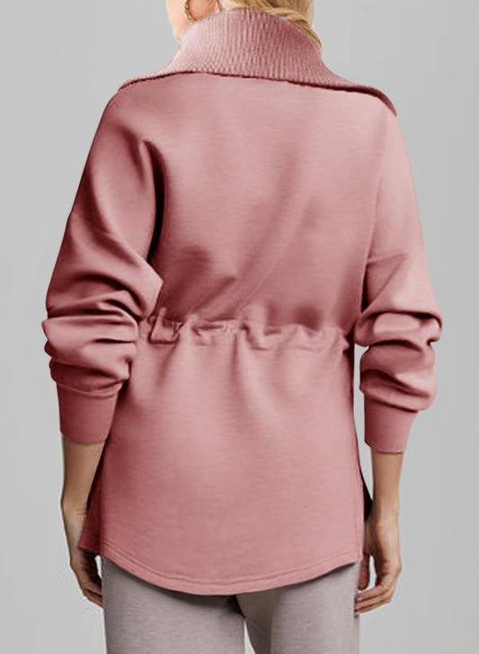 Dokotoo Womens Sweatshirt Oversized Half Zip