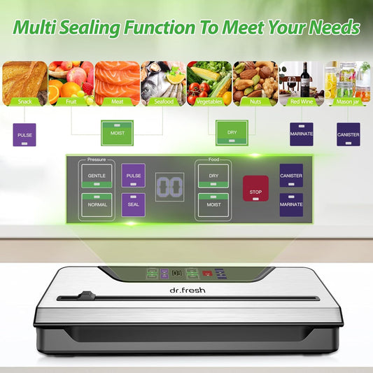 Vacuum Sealer for Food  Vacuum Sealer Machine