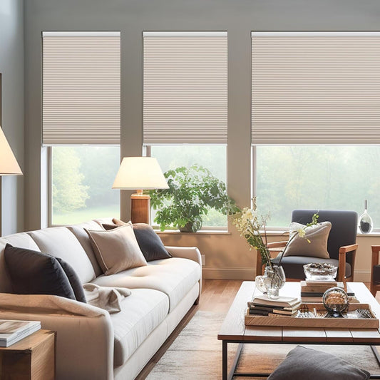 Changshade Cordless Cellular Shades for Windows