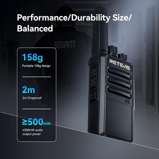 Retevis RT68 Walkie Talkies 6-Pack