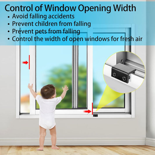 ZRFCXE Window Locks Sliding Window Locks with Key