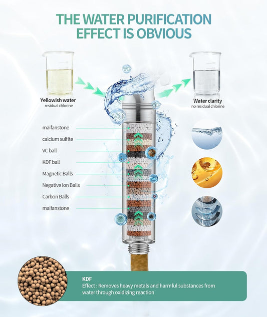 Filtered Handheld Shower Head