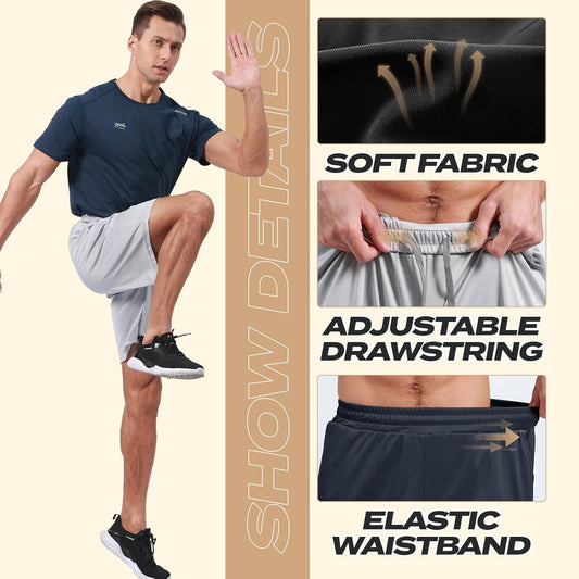 Men’s Athletic Gym Shorts Workout