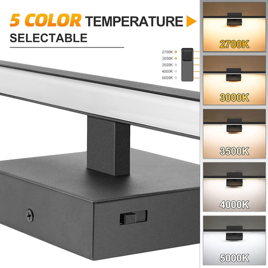 NIORSUN Black Bathroom Vanity Light