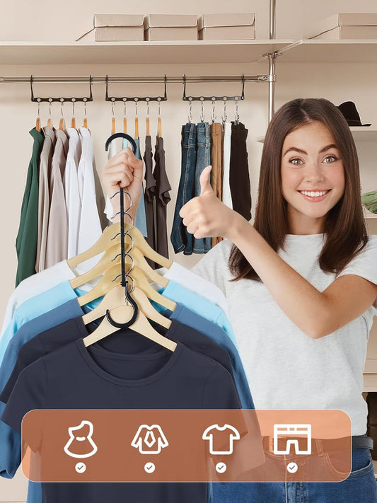 HOUSE DAY Space Saving Magic Hangers