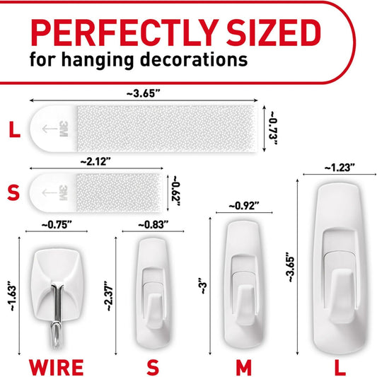 Command Variety Pack with Picture Strips & Hooks