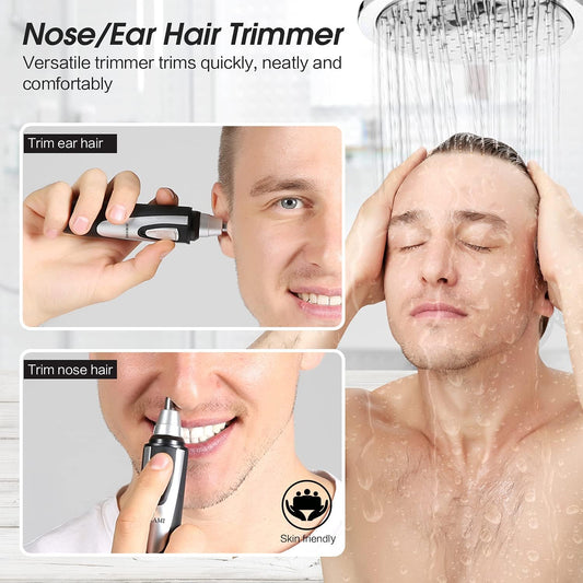 Ear & Nose Hair Trimmer, Painless Waterproof