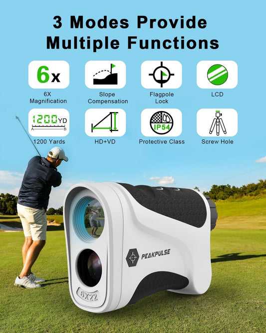 Golf Rangefinder Yards Golfing 6X Magnification