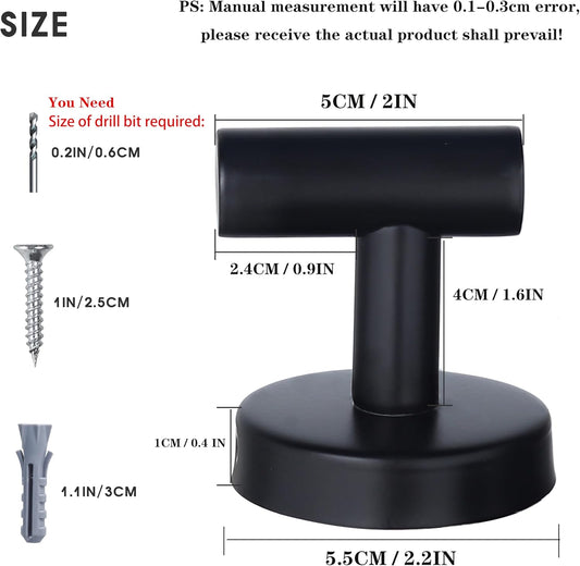 Towel Hooks Bathroom Coat Robe Wall Hook Heavy Duty