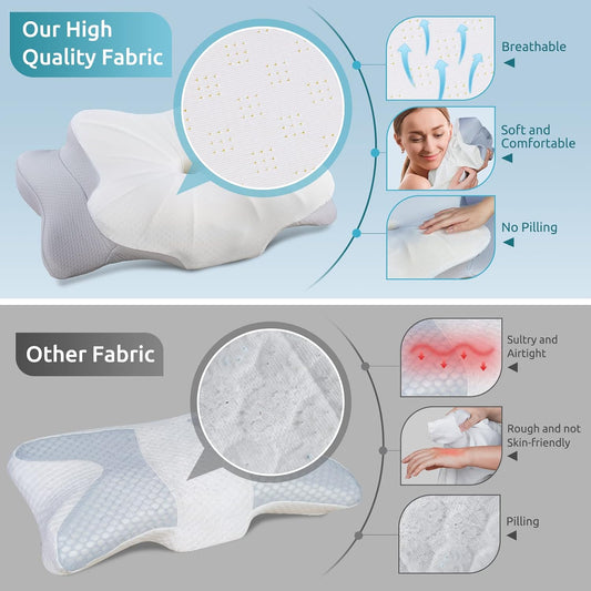 DONAMA Cervical Memory Foam Pillow