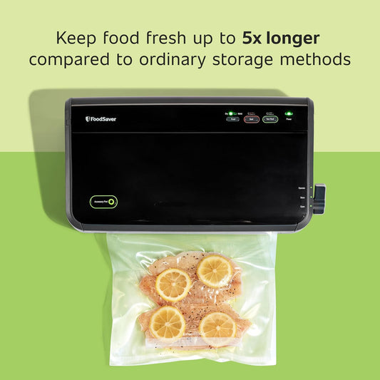 FoodSaver Vacuum Sealer Machine with Bags & Roll