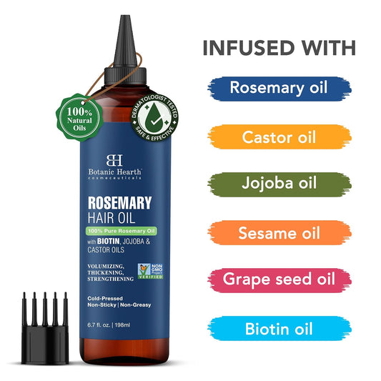 Botanic Hearth Rosemary Hair Oil – 100% Pure