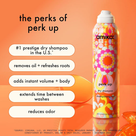 Amika perk up talc-free dry shampoo