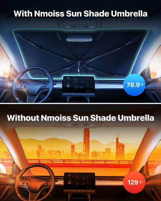 Nmoiss Windshield Sun Shade Umbrella 2025