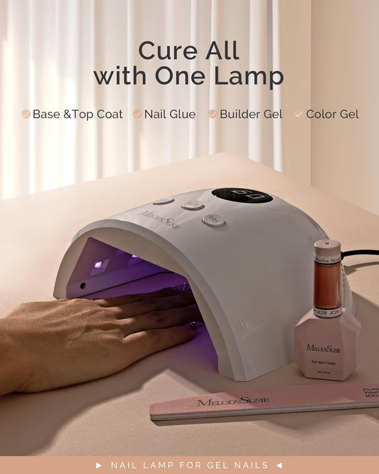 MelodySusie UV Nail Lamp LED Dryer with Timer