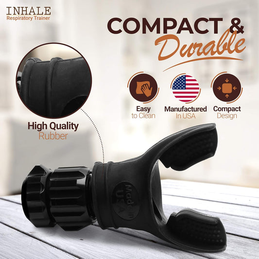 Inhale Respiratory Trainer Lung Exercise Device