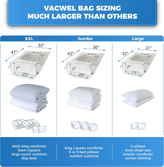 Vacuum Storage Bags for Bedding Storage