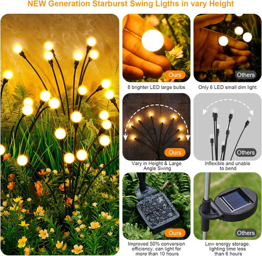 ASMAD Solar Garden Decor Lights