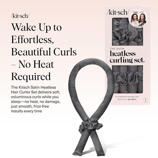 Kitsch Satin Heatless Curling Set