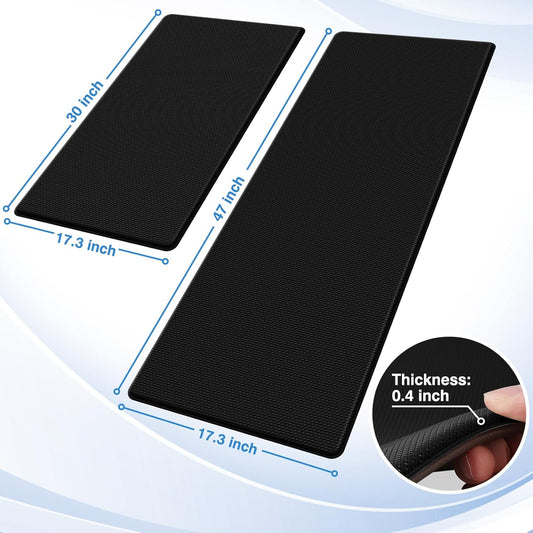 StepRite 2PCS Anti-Fatigue Kitchen Mats