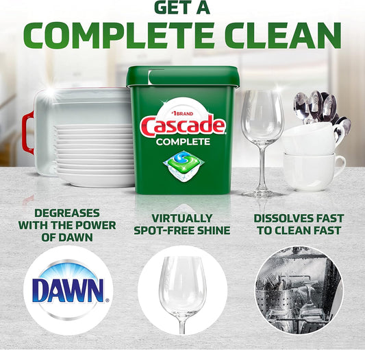 Cascade Complete Dishwasher Pods