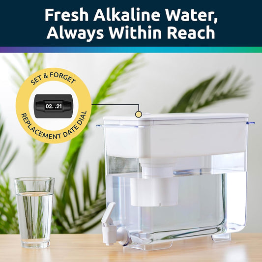 Invigorated Water Alkaline Countertop Filter Dispenser