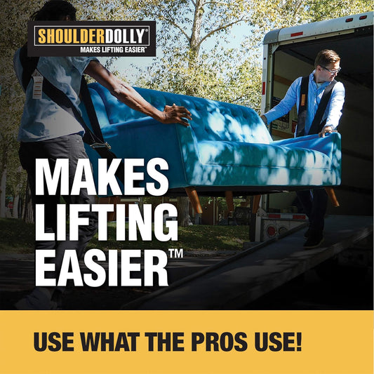 Shoulder Dolly Moving Straps Lifting Strap for 2 Movers