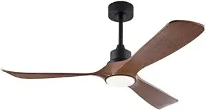 White Ceiling Fans with Lights and Remote