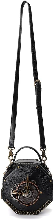 Messenger Bag Leather Retro Briefcase Shoulder Purse