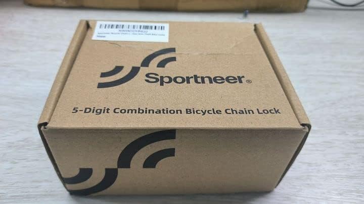 Sportneer Bike Lock 5-Digit Combination