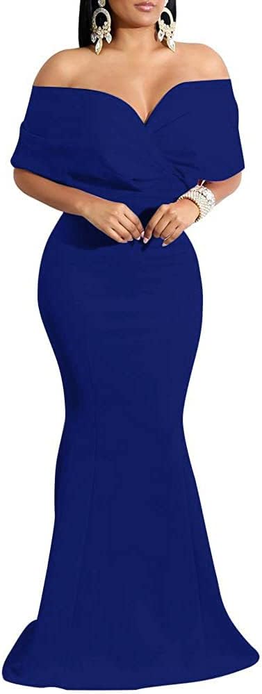Women’s Off Shoulder Formal Evening Dress