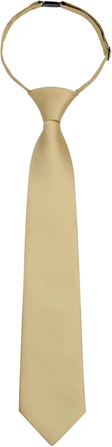 Enlision Boys Ties Solid Color Pre-Tied Kids Necktie