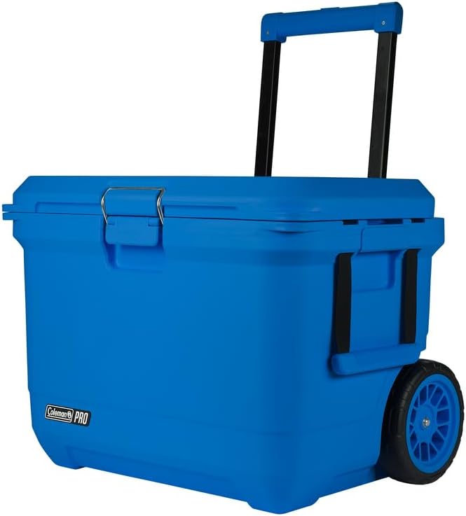 Coleman Pro Heavy-Duty 55qt Wheeled Ultra-Light Premium Hard Cooler