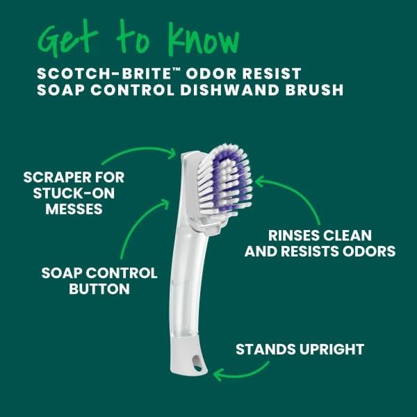 Scotch-Brite Soap Control Cleaning Brush