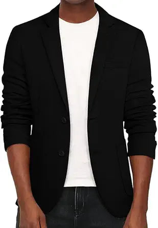 JONES Men's Casual Knit Blazer Suit Jackets