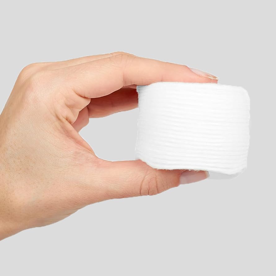Amazon Basics Hypoallergenic Cotton Rounds