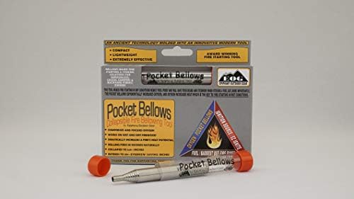 Pocket Bellows - Weatherproof Collapsible Fire Bellowing Tool